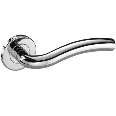 Access Hardware Slimline B50 - Polished Stainless Steel Door Handles - B50 (sold in pairs) POLISHED FINISH