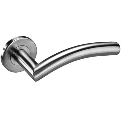 Access Hardware Slimline B51 - Satin Stainless Steel Door Handles - B51 (sold in pairs) SATIN FINISH