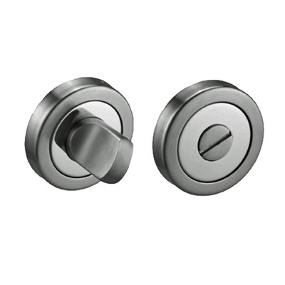 Access Hardware Dual Finish Turn & Release, Polished & Satin Nickel - D90 DUAL FINISH POLISHED & SATIN