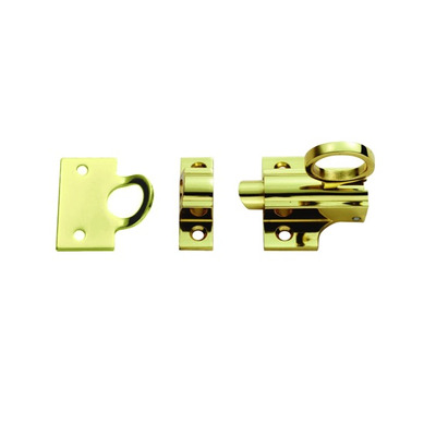 Carlisle Brass Fan light Window Catches, Polished Brass - DK42 POLISHED BRASS