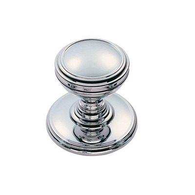 Carlisle Brass Fingertip Delamain Plain Cupboard Knob (26mm, 31mm OR 37.5mm), Polished Chrome - DK47CP POLISHED CHROME - 26mm