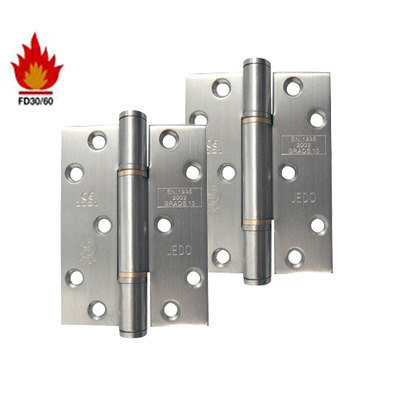 Frelan Hardware 4 Inch Self Lubricating Stainless Steel Hinges (Grade 13), Polished Or Satin Finish - J2050 (sold in pairs) 4 INCH - POLISHED FINISH