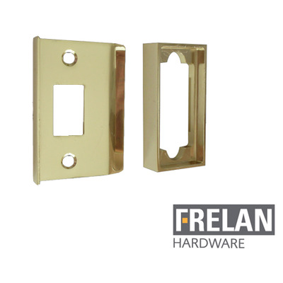 Frelan Hardware Rebate Sets For 6 Inch Double Sprung Tubular Latches - Silver Finish - JL6666/REB SILVER FINISH