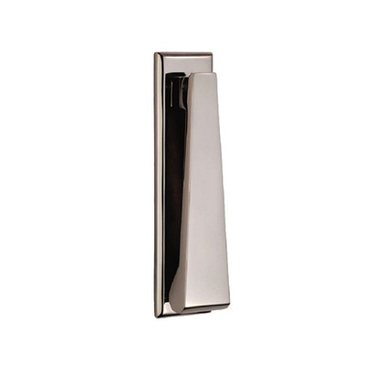 Eurospec Slimline Door Knockers, Satin Stainless Steel Or PVD Stainless Brass - SWE1020 SATIN STAINLESS STEEL (MATT)