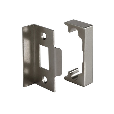 Access Hardware Rebate Set For Standard Tubular Latch L01, Satin Silver - L0101SZ SATIN SILVER