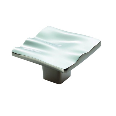 Carlisle Brass Fingertip Serdi Square Cupboard Knob (44mm x 44mm), Polished Chrome - FTD929ACP POLISHED CHROME