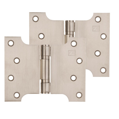 Excel Grade 201 Button Tip Washered Parliament Hinges (5 Inch) Multiple Finishes - XL970 (sold in pairs) 5 INCH - PVD STAINLESS BRASS