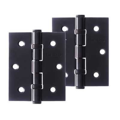 Atlantic 3 Inch Solid Steel Ball Bearing Hinges, Matt Black - A2HB32525/MB (sold in pairs) MATT BLACK