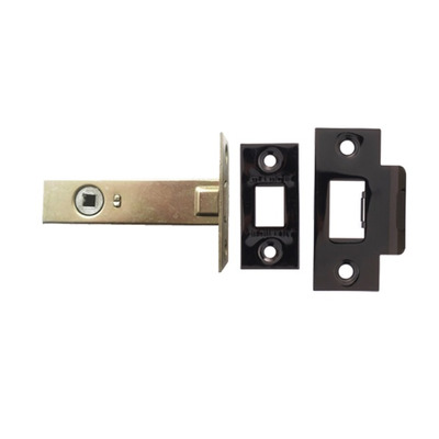 Atlantic 2.5, 3 And 4 Inch Tubular Deadbolt, Black Nickel - ADB3BN 100mm (4 INCH) - BLACK NICKEL