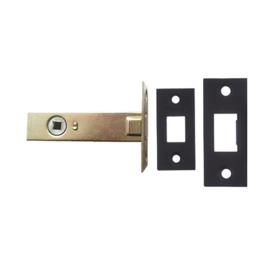 Atlantic 2.5, 3 And 4 Inch Tubular Deadbolt, Matt Black - ADB3MB 100mm (4 INCH) - MATT BLACK