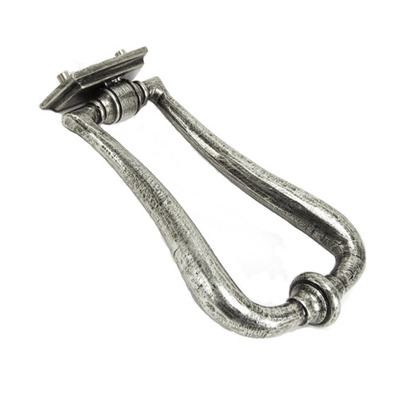 From The Anvil Blacksmith Slimline Art Deco Door Knocker, Pewter - 90035 PEWTER