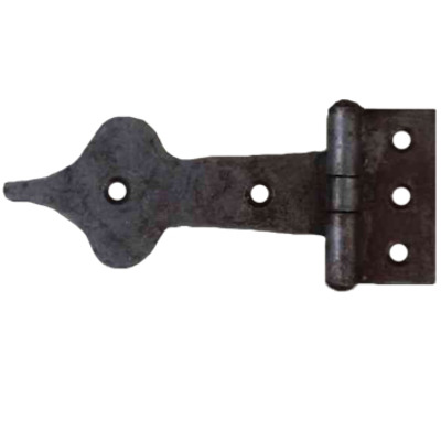 Cottingham 'Spearhead' Cabinet Hinge, (100mm) Antique Iron - 70.320.AI.100 ANTIQUE IRON - 100mm