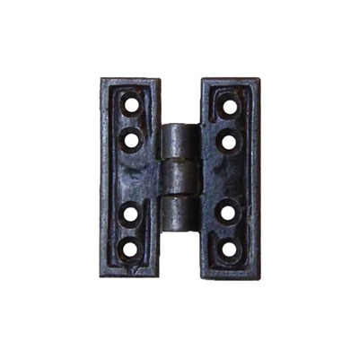 Cottingham H Cabinet Hinge, (2.5 Inch) Antique Iron - 70.321.AI.63 ANTIQUE CAST IRON - 2.5"