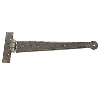 Frelan Hardware Valley Forge T Hinge (6", 10", 15" OR 18"), Pewter Patina - VF26 PEWTER PATINA - 15" (380mm)