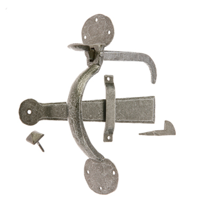 Frelan Hardware Valley Forge Suffolk Latch (200mm x 30mm), Pewter Patina - VF31 PEWTER PATINA