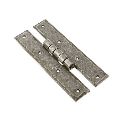 Frelan Hardware Valley Forge Cabinet H'Hinge (66mm x 155mm), Pewter - VF51 (Sold In Pairs) PEWTER