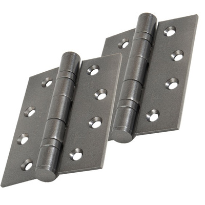 From The Anvil 4 Inch Ball Bearing Hinges, Pewter - 90027 (sold in pairs) PEWTER