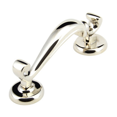 From The Anvil Doctor's Door Knocker, Polished Nickel - 92000 POLISHED NICKEL