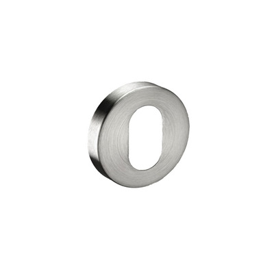 Access Hardware Oval Profile Escutcheon, Satin Stainless Steel - A8410S SATIN STAINLESS STEEL
