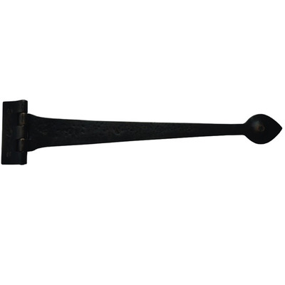 Cardea Ironmongery T Strap Hinge (375mm OR 475mm), Dark Bronze - AS140DB (sold in pairs) DARK BRONZE - 375mm