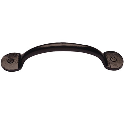Cardea Ironmongery Cupboard Pull Handle (135mm OR 180mm), Black Iron - BI599A BLACK IRON - 135mm