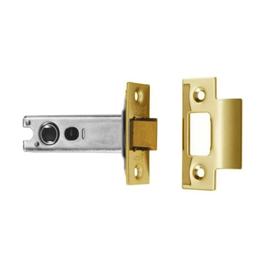 Carlisle Brass Heavy Duty Sprung Tubular Latch, Polished Brass - DL5025 127mm (5 INCH) POLISHED BRASS