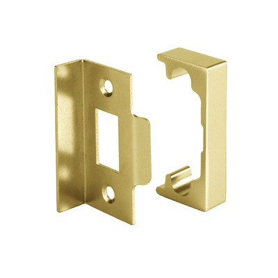 Access Hardware Rebate Set For Standard Tubular Latch L01, Polished Brass - L0101PB POLISHED BRASS