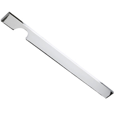 Access Hardware Designer C Cut-Out Cabinet Handle (192mm OR 320mm C/C), Polished Aluminium - P11014PA POLISHED ALUMINIUM - 320mm c/c