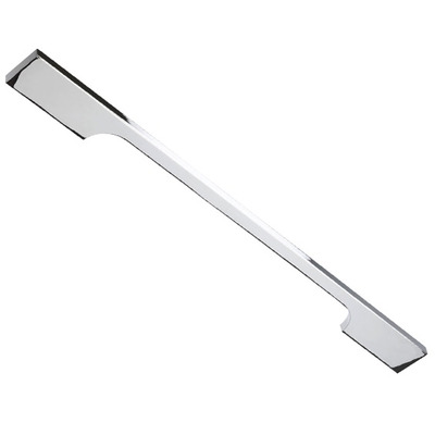 Access Hardware Designer D Cut-Out Cabinet Handle (192mm OR 320mm C/C), Polished Aluminium - P11024PA POLISHED ALUMINIUM - 320mm c/c