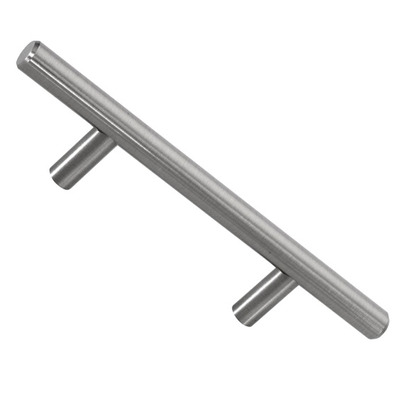 Access Hardware T Bar Cabinet Pull Handles (Various Sizes), Satin Nickel - P110505SN SATIN NICKEL - 64mm c/c