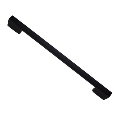 Access Hardware Designer Cabinet Pull Handles (Various Sizes), Matt Black - P110704BL MATT BLACK - 160mm c/c