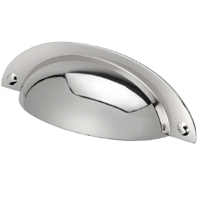 Access Hardware Cupboard Drawer Cup Handle (66mm c/c), Polished Chrome - X8801PC POLISHED CHROME