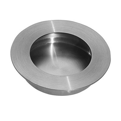 Access Hardware Round Flush Pull Handle (65mm Diameter), Satin Stainless Steel - X88101S SATIN STAINLES STEEL - 65mm
