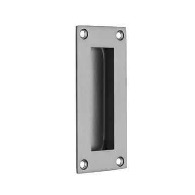 Access Hardware Rectangular Flush Pull Handle (102mm x 45mm), Satin Stainless Steel - X88121S SATIN STAINLESS STEEL - 102mm x 45mm