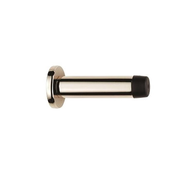 Carlisle Brass Serozzetta Residential Cylinder Wall Mounted Door Stop (71mm Projection), Polished Nickel - AZ21PN POLISHED NICKEL