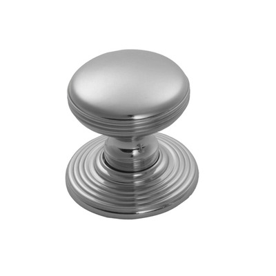 Carlisle Brass Fingertip Delamain Ringed Cupboard Knob (28mm OR 35mm), Polished Chrome - DK49CP POLISHED CHROME - 28mm