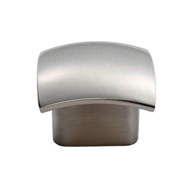 Carlisle Brass Fingertip Helio Cupboard Knob, Satin Nickel - FTD3565SN SATIN NICKEL
