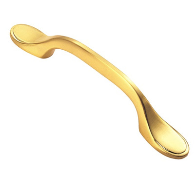 Carlisle Brass Fingertip Shaker Style Cabinet Pull Handle (76mm C/C), Satin Brass - FTD520SB SATIN BRASS - 76mm c/c