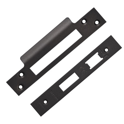Eurospec Forend & Strike Pack For BAS/ESS/LSS/OSS 3 Lever Architectural Sash Locks, Matt Bronze - FSF5004MBRZ MATT BRONZE