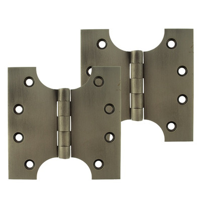 Atlantic Parliament Hinges (4 Inch), Matt Gun Metal - APH424MBN (sold in pairs) 4 INCH - MATT GUN METAL