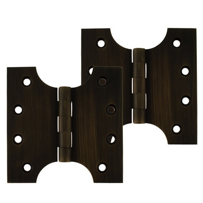 Atlantic Parliament Hinges (4 Inch), Urban Bronze - APH424UB (sold in pairs) 4 INCH - URBAN BRONZE