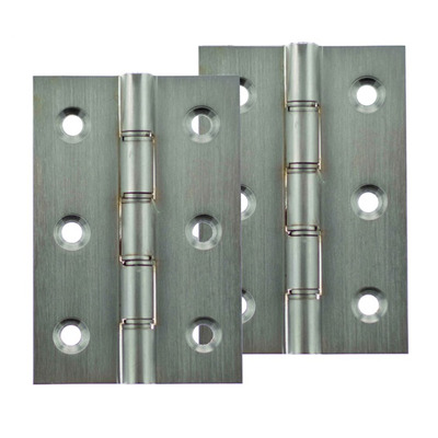 Atlantic 3 Inch Washered Hinges, Satin Chrome - AWH3222SC (sold in pairs) SATIN CHROME - 3" x 2" x 2.2mm