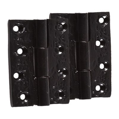 Frelan Hardware 3 Inch Butt Hinges, Black Finish - JAB103 (sold in pairs) BLACK ANTIQUE - 3 INCH