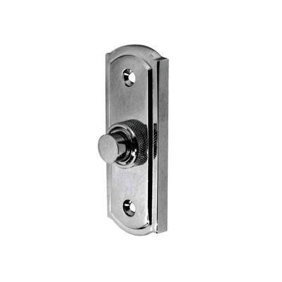 Frelan Hardware Sloan Bell Push, Polished Chrome - JV17PC POLISHED CHROME