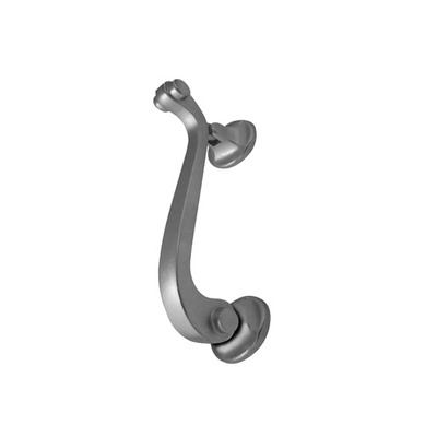 Frelan Hardware Scroll Door Knocker, Satin Chrome - JV1SC SATIN CHROME