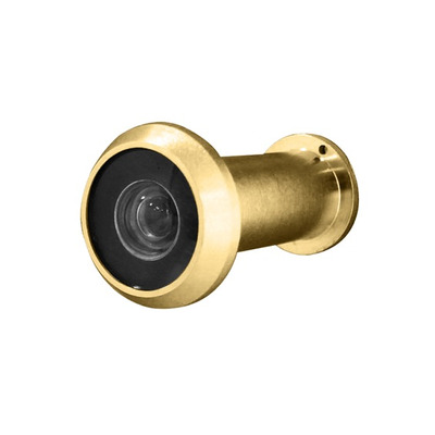 Frelan Hardware 180 Degree Door Viewer, Polished Brass - JV940PB POLISHED BRASS