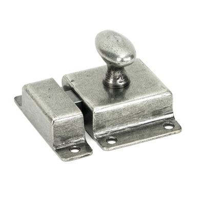 From The Anvil Cabinet Latch, Pewter - 46131 PEWTER