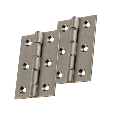 Carlisle Brass 3 Inch Double Phosphor Bronze Washered Hinges, Satin Nickel - HDPBW21SN (sold in pairs) 3 INCH - SATIN NICKEL