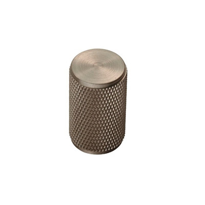 Carlisle Brass Fingertip Knurled Cupboard Knob, Satin Nickel - FTD702SN SATIN NICKEL