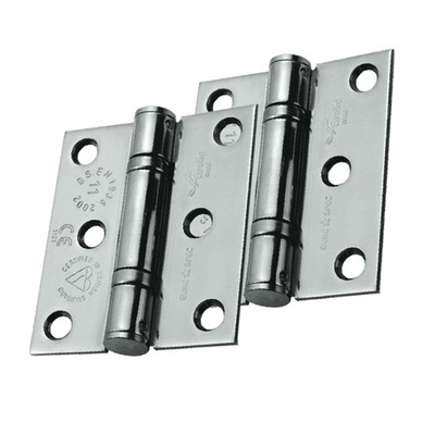 Eurospec Enduro 3 Inch Grade 11 Ball Bearing Hinges, Satin Stainless Steel - HIN13225/11SSS (sold in pairs) 3 INCH - SATIN (MATT) FINISH